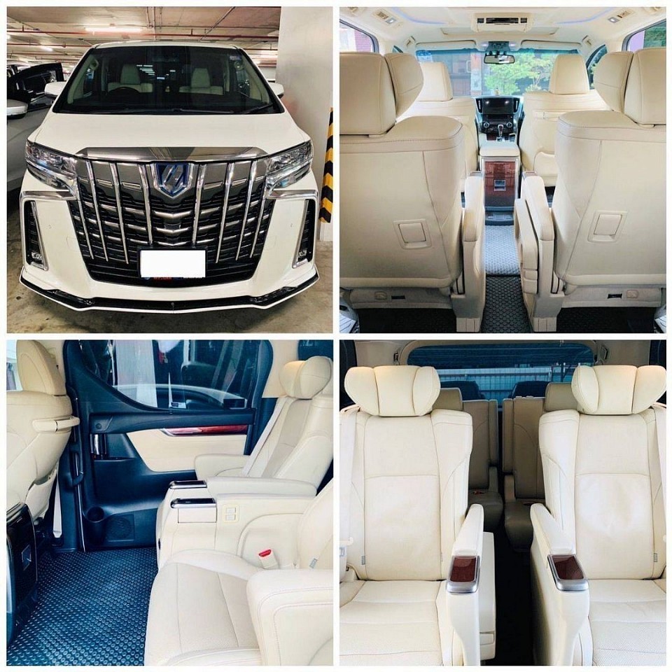 รถ alphard VIP 5 ที่นั่ง สำหรับลูกค้า VIP
